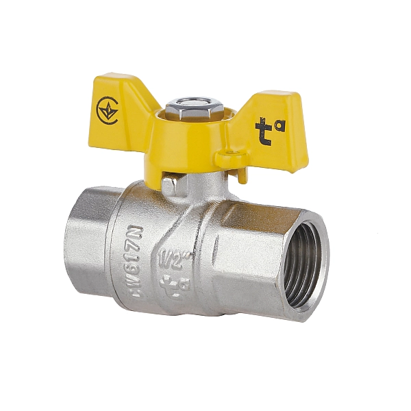 Кран кульовий Thermo Alliance Forte 1/2" ВР для газа (метелик) SF602G15 - Фото - 3