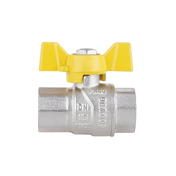 Кран кульовий Thermo Alliance Forte 1/2" ВР для газа (метелик) SF602G15 - Фото - 4