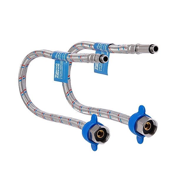 Гнучка підводка для води Thermo Alliance Standart М10 40 см (пара) SD396W40