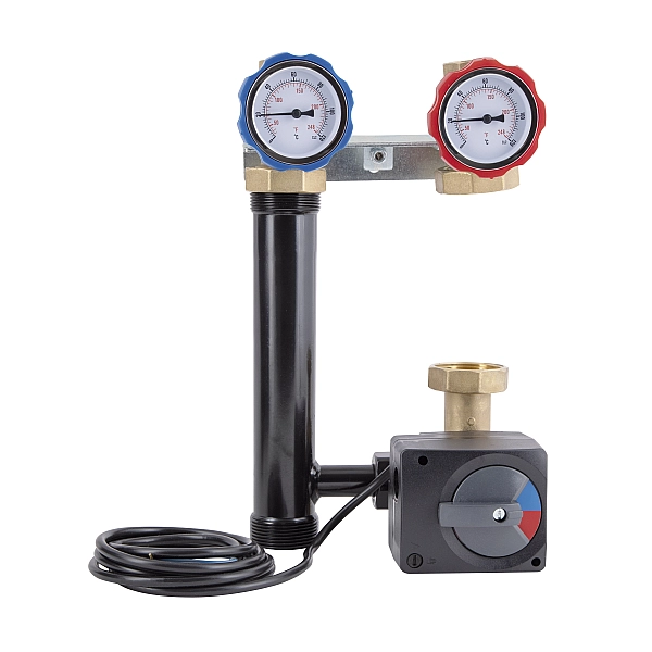 Насосна група Icma 1" 1/2 підключення справа, без насоса №R001 - Фото - 4