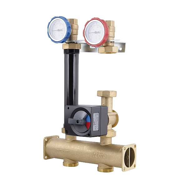 Насосна група Icma 1" 1/2 підключення справа, без насоса №R001 - Фото - 6