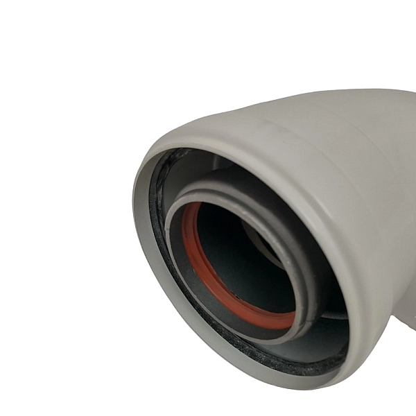 Кут коаксійний 90° 60х100 (Standart) - Фото - 2