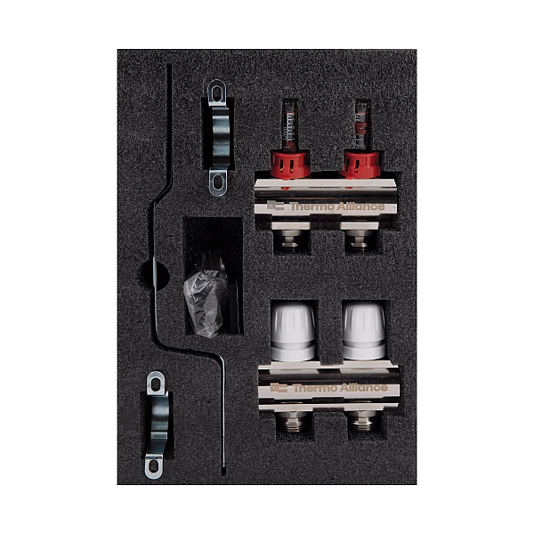 Колектор з витратомірами Thermo Alliance Standart 1" на 2 виходи - Фото - 10