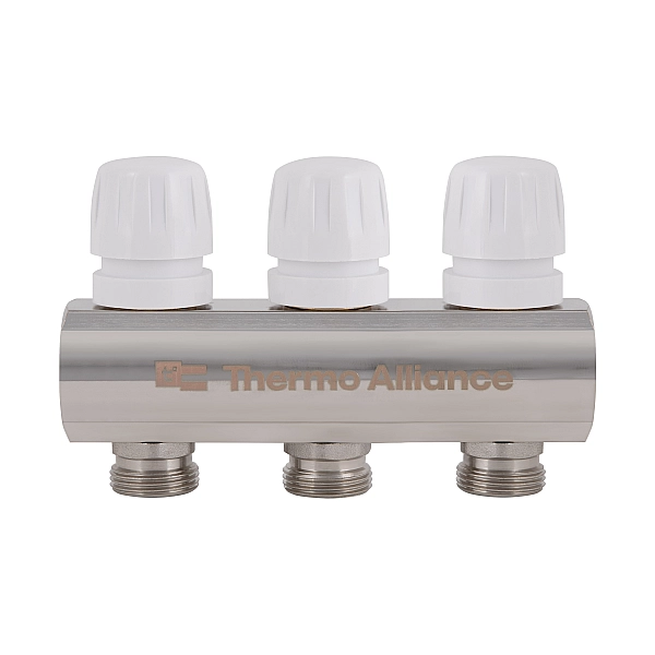 Колектор з витратомірами Thermo Alliance Standart 1" 3 виходи SD235W3 - Фото - 4