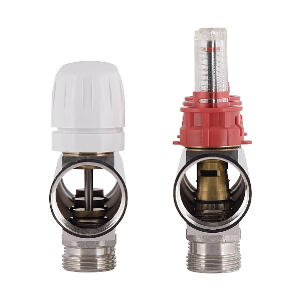 Колектор з витратомірами Thermo Alliance Standart 1" 3 виходи SD235W3 - Фото - 6