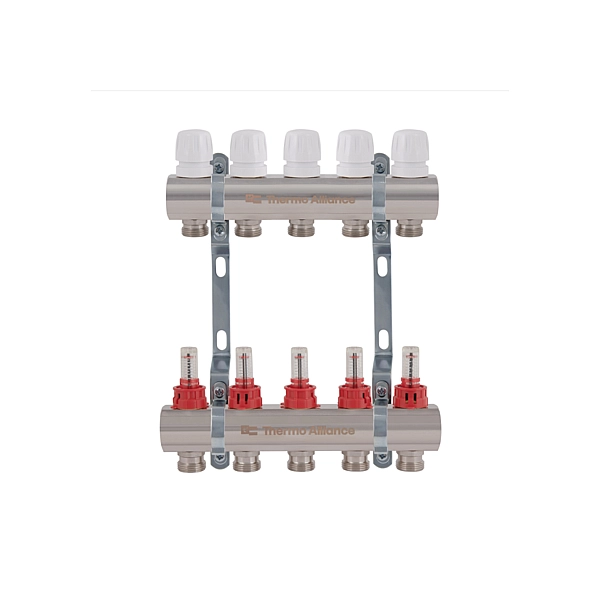 Колектор з витратомірами Thermo Alliance Standart 1" 5 виходи SD235W5