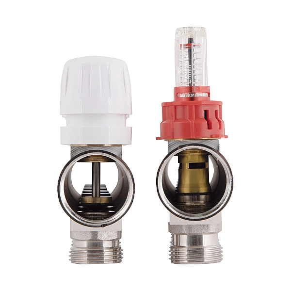 Колектор з витратомірами Thermo Alliance Standart 1" 6 виходів SD235W6 - Фото - 6