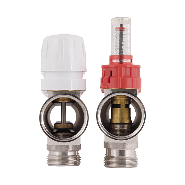 Колектор з витратомірами Thermo Alliance Standart 1" 9 виходів SD235W9 - Фото - 6