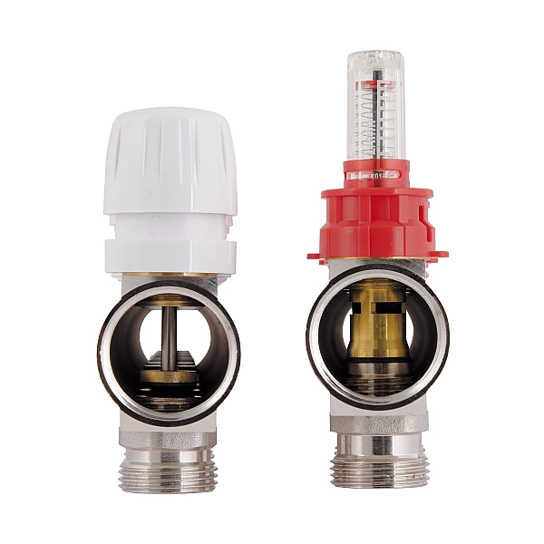 Колектор з витратомірами Thermo Alliance Standart 1" 10 виходів SD235W10 - Фото - 6