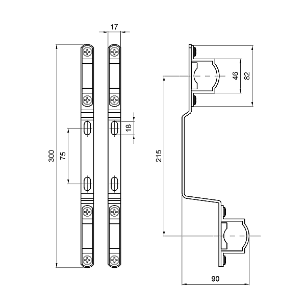 Кріплення для колектора SD Plus 1'' SD342 - Фото - 2
