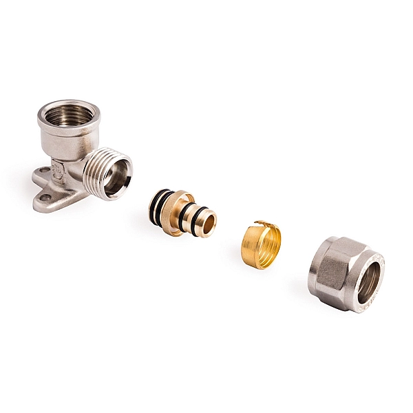 Кут обтискний настінний Thermo Alliance Forte 16х1/2" ВР SF179W1615