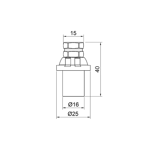 Заглушка прес Icma 16х2 №417 - Фото - 2