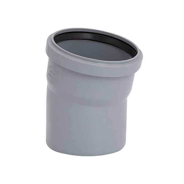 Коліно PPR каналізаційне TA Sewage 110, 15°