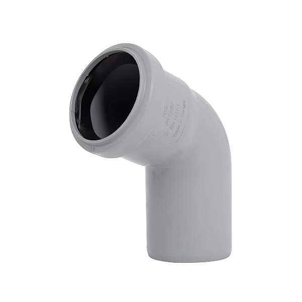 Коліно PPR каналізаційне TA Sewage 50, 67° - Фото - 3
