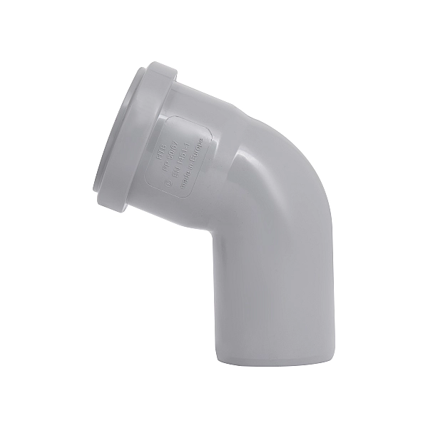 Коліно PPR каналізаційне TA Sewage 50, 67° - Фото - 4