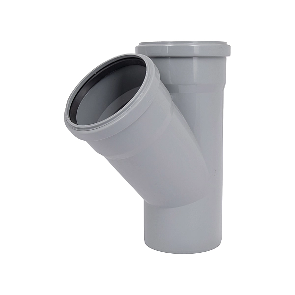 Трійник PPR каналізаційний TA Sewage 110, 45° - Фото - 3