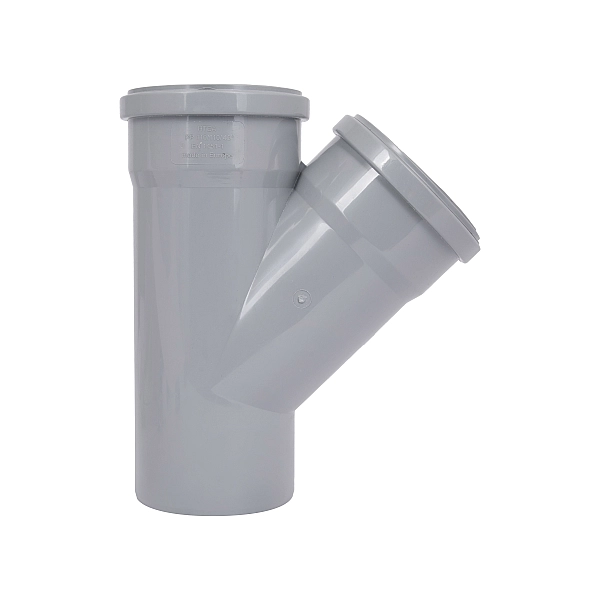 Трійник PPR каналізаційний TA Sewage 110, 45° - Фото - 4