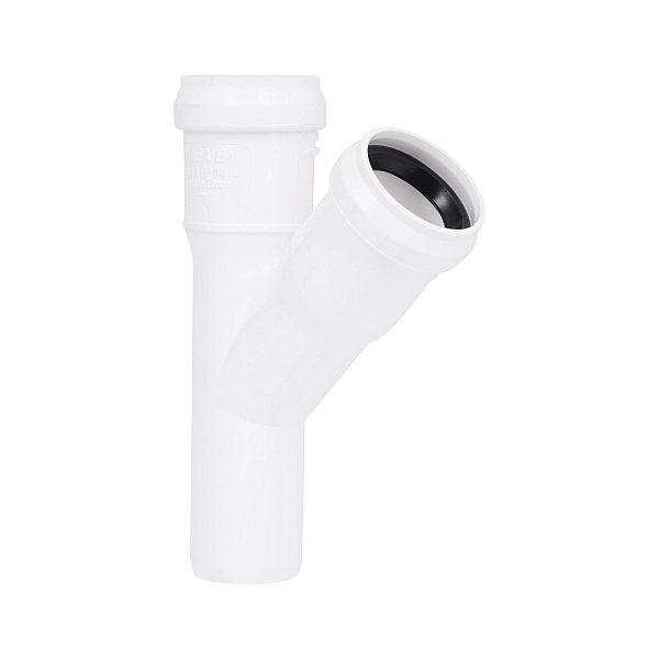 Трійник каналізаційний TA Sewage 32, 45°