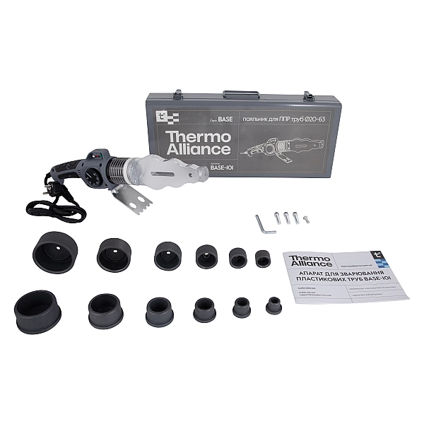 Паяльник для PPR Ø20-63 (механічний), 1500 Вт Thermo Alliance BASE-101 - Фото - 7