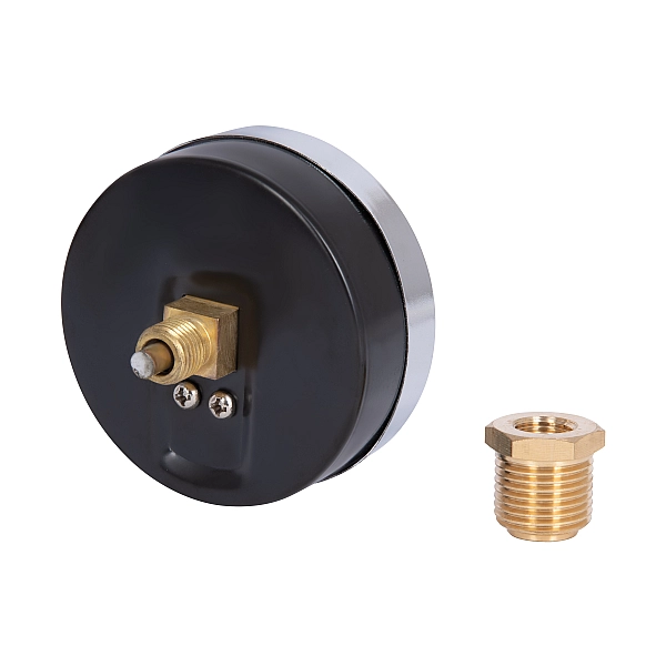 Термоманометр Thermo Alliance Standart 80 мм 1/2", заднє підключення SD17310B - Фото - 9