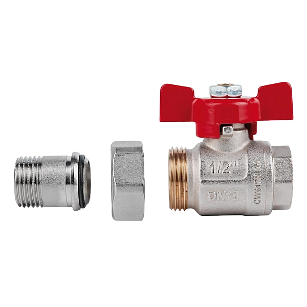 Кран кульовий "Американка" Icma 1/2" прямий №347 - Фото - 4