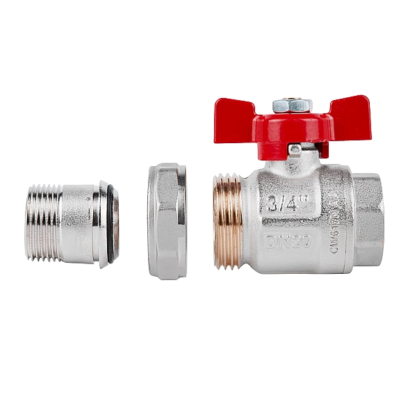 Кран кульовий "Американка" Icma 3/4" прямий №347 - Фото - 4