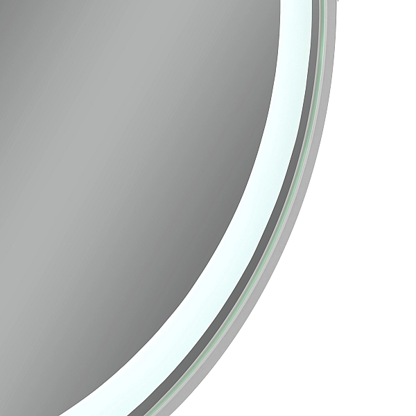 Зеркало Qtap Gemini 800х700 с LED-подсветкой Touch, с антизапотеванием, с диммером, рег. темп. цвета (3000-6500K) Reverse QT2578R8071W - Фото - 11