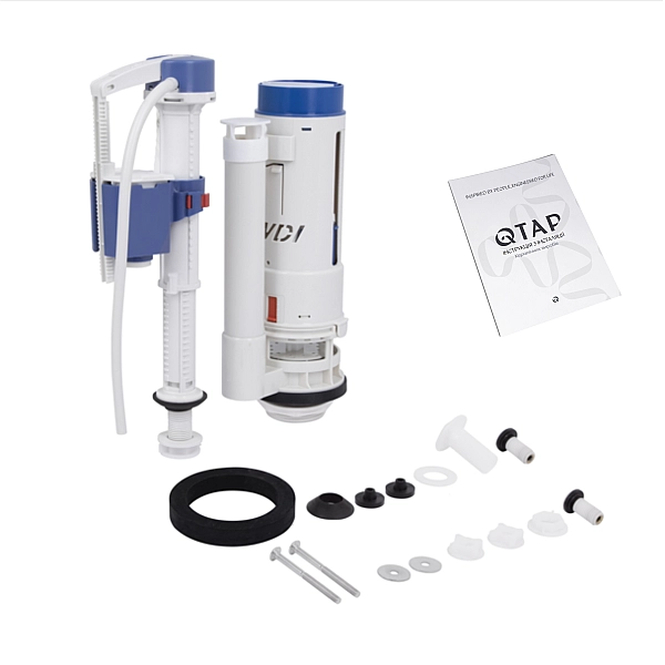 Унитаз напольный Qtap Scorpio Ultra Quiet безободковый с сиденьем Soft-Close MATT BLACK QT14226088AMB - Фото - 9