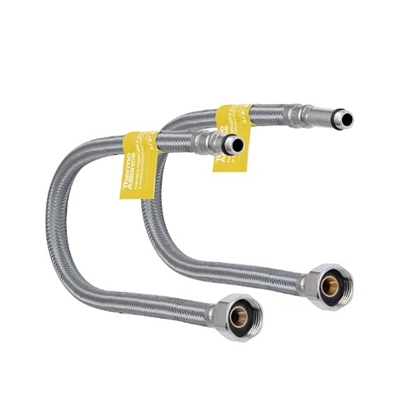 Гнучка підводка для води Thermo Alliance Forte М10 50 см (пара) SF390W50