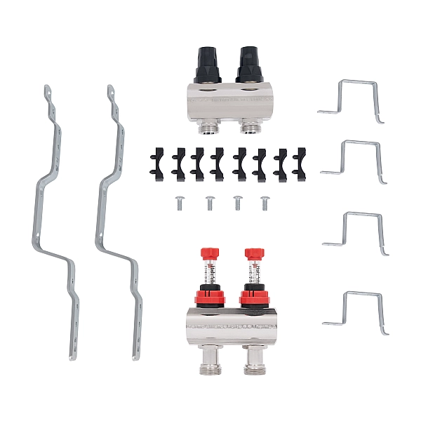 Колектор з витратомірами Thermo Alliance Forte 1" 2 виходи SF001W2 - Фото - 10