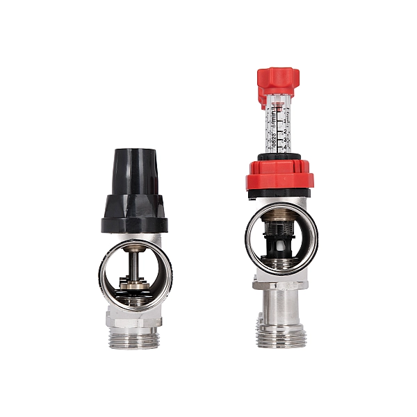 Колектор з витратомірами Thermo Alliance Forte 1" 3 виходи SF001W3 - Фото - 6