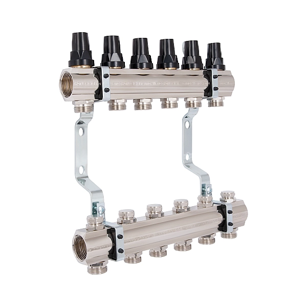 Колектор Thermo Alliance Forte 1" 6 виходів SF002W6 - Фото - 3