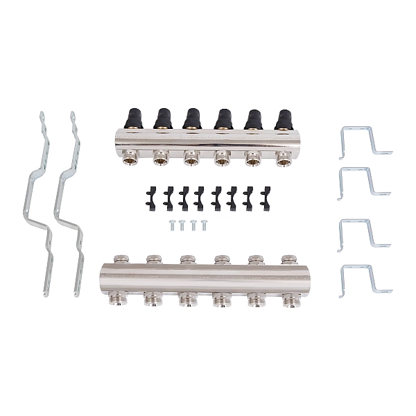 Колектор Thermo Alliance Forte 1" 6 виходів SF002W6 - Фото - 8