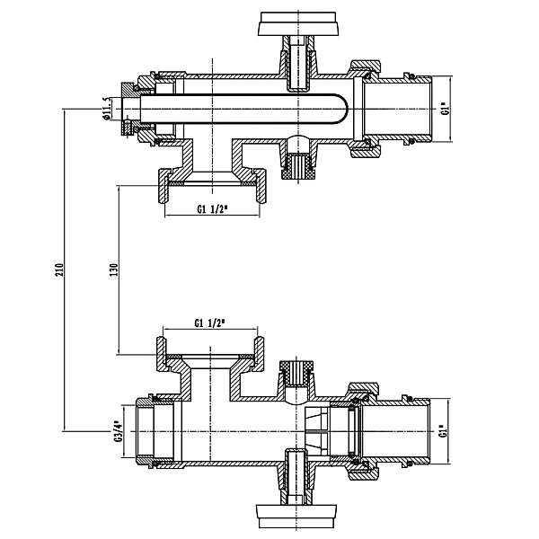 Конектор для колектора Thermo Alliance Standart 1" SF005W25 - Фото - 2