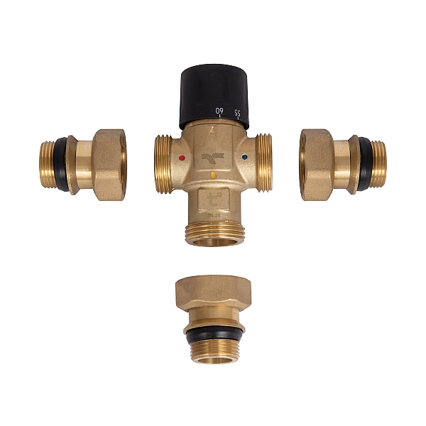 Змішувач термостатичний Thermo Alliance Forte 3/4" SF010W20 - Фото - 5
