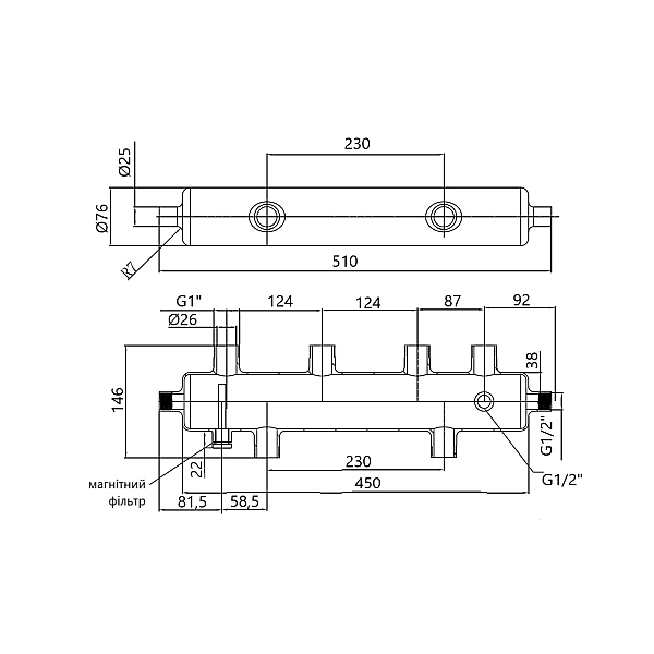Гідрострілка Thermo Alliance Forte 1" 75 кВт SF29375 - Фото - 2