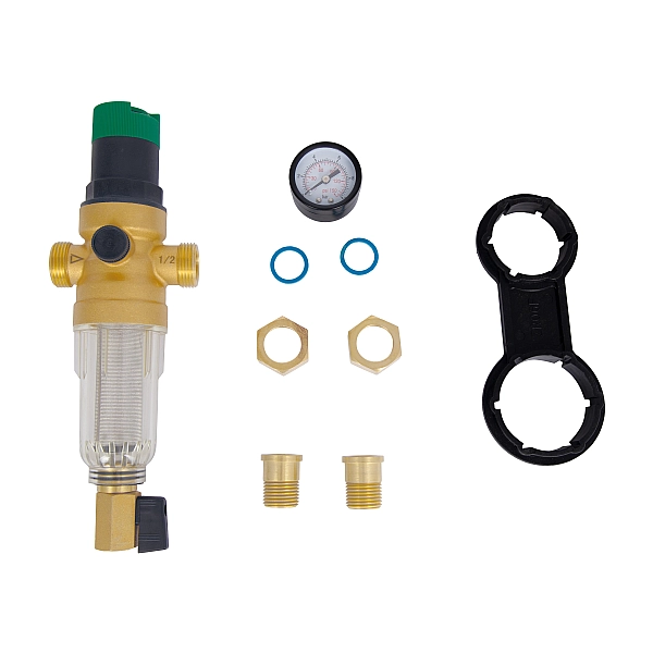 Фільтр самопромивний Thermo Alliance Forte 1/2 "з редуктором для холодної води SF128W15C - Фото - 6