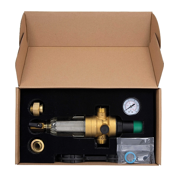 Фільтр самопромивний Thermo Alliance Forte 1/2 "з редуктором для холодної води SF128W15C - Фото - 7