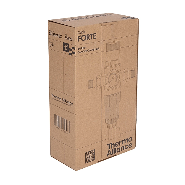 Фільтр самопромивний Thermo Alliance Forte 1/2 "з редуктором для холодної води SF128W15C - Фото - 8