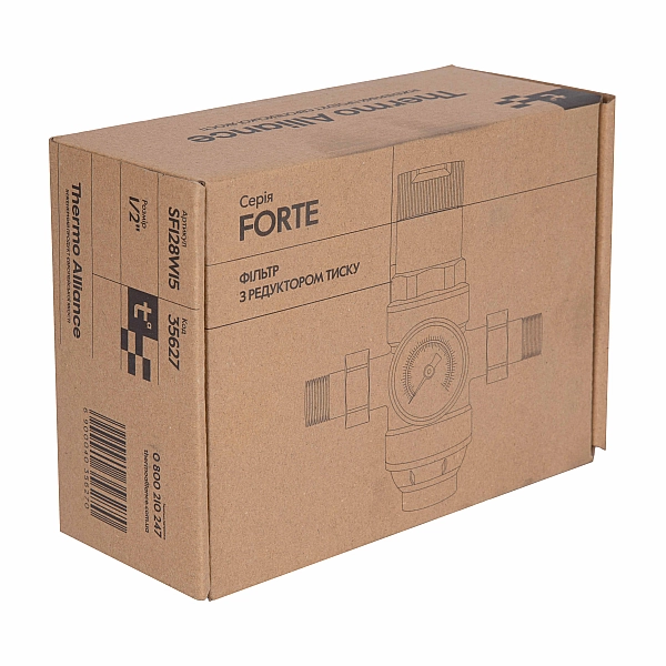 Фільтр самопромивний Thermo Alliance Forte 1/2 "з редуктором SF128W15 - Фото - 8