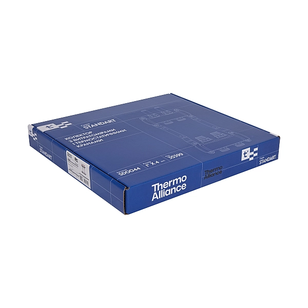 Колектор з витратомірами Thermo Alliance Standart 1" 4 виходи SD0044 - Фото - 9