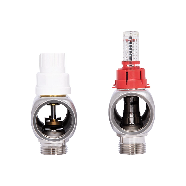 Колектор з витратомірами Thermo Alliance Standart 1" 2 виходи SD0042 - Фото - 6