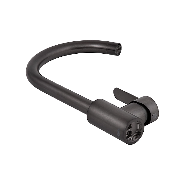 Смеситель для кухни U-образный Brinex Pure 015F U-образный  Graphite BRIPUR015FGRP - Фото - 4