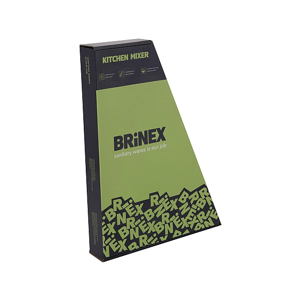 Смеситель для кухни U-образный Brinex Pure 015F U-образный  Graphite BRIPUR015FGRP - Фото - 6
