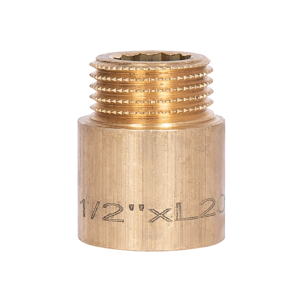 Подовжувач латунний Thermo Alliance Standart 1/2"ВЗ, L=20 мм SD4221520 - Фото - 6