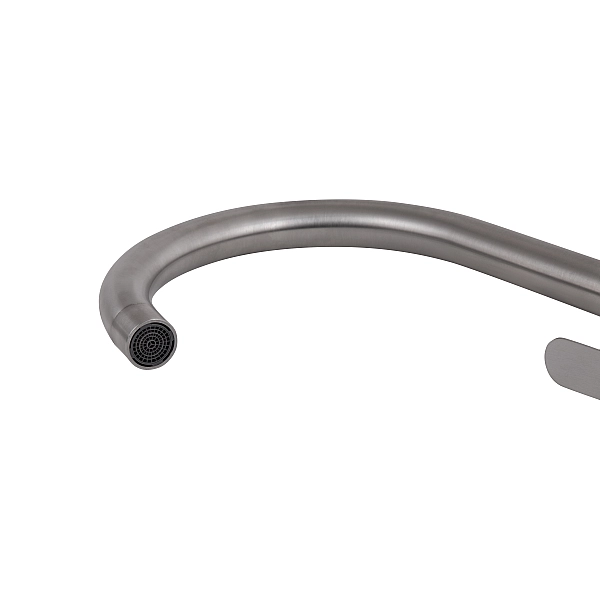 Змішувач для кухні U-образний Brinex Pure 015F U-образний  Nickel BRIPUR015FNKL - Фото - 3