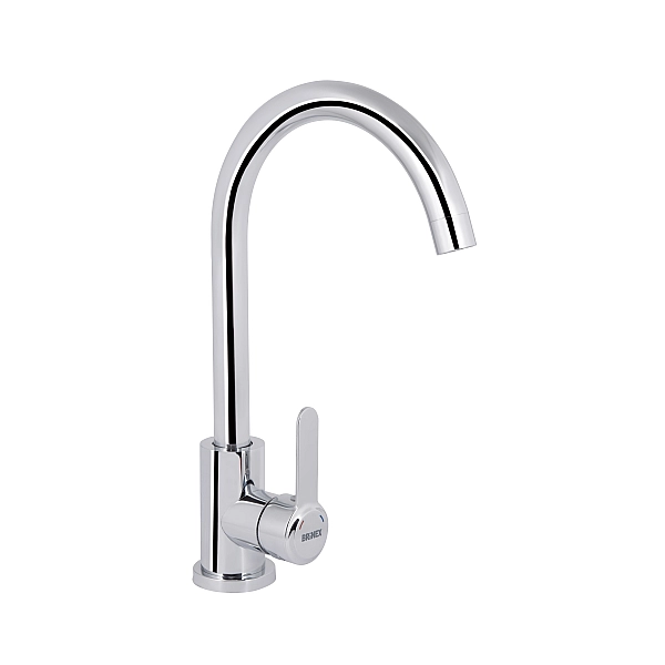 Змішувач для кухні U-образний Brinex Pure 015F U-образний  Chrome BRIPUR015FCRM