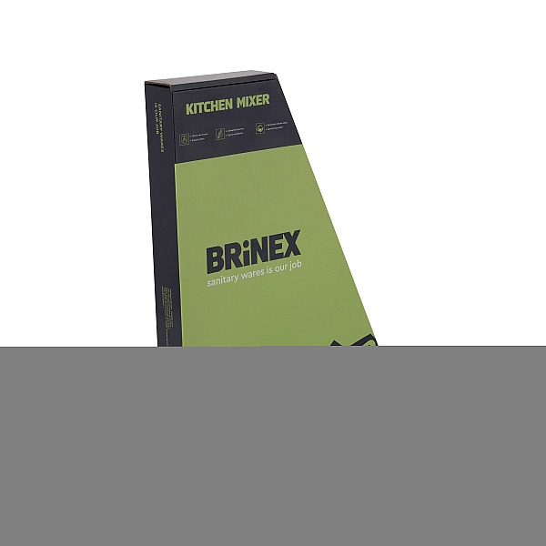 Змішувач для кухні U-образний Brinex Pure 015F U-образний  Chrome BRIPUR015FCRM - Фото - 6
