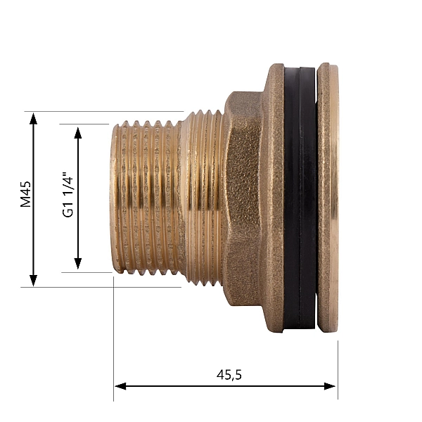 Врізка Thermo Alliance Standart 1 1/4" в бак SD40032 - Фото - 2