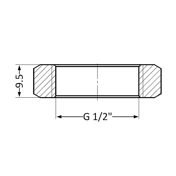 Контргайка Thermo Alliance Standart 1/2" SD40115 - Фото - 2